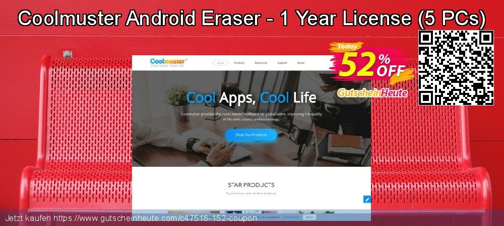 Coolmuster Android Eraser - 1 Year License - 5 PCs  wundervoll Preisnachlässe Bildschirmfoto