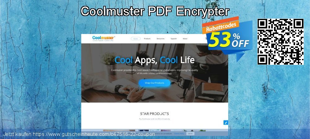Coolmuster PDF Encrypter überraschend Verkaufsförderung Bildschirmfoto