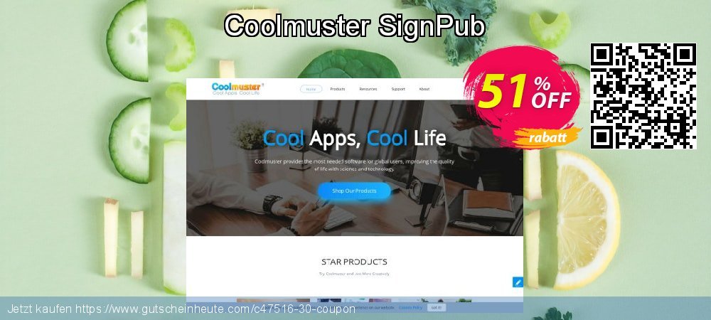 Coolmuster SignPub umwerfende Rabatt Bildschirmfoto