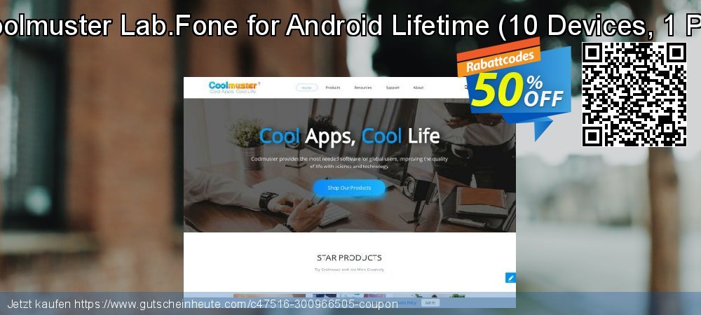 Coolmuster Lab.Fone for Android Lifetime - 10 Devices, 1 PC  faszinierende Förderung Bildschirmfoto
