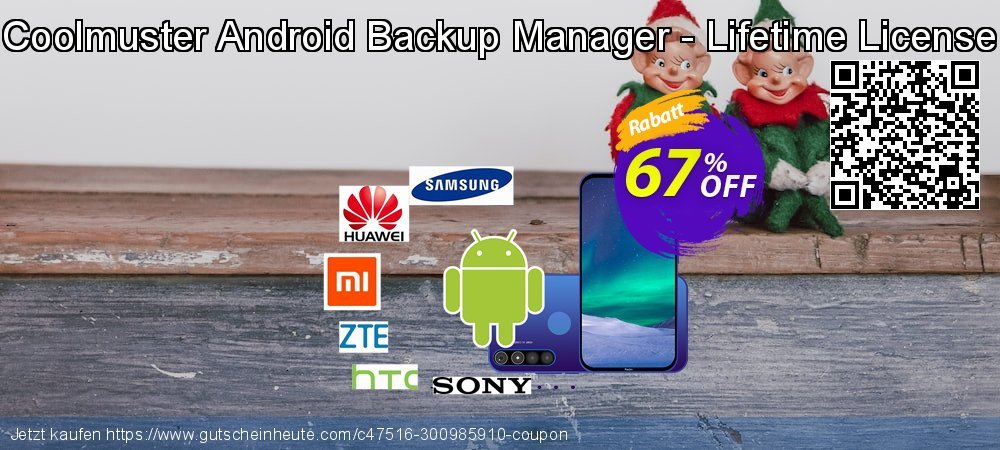 Coolmuster Android Backup Manager - Lifetime License Exzellent Promotionsangebot Bildschirmfoto