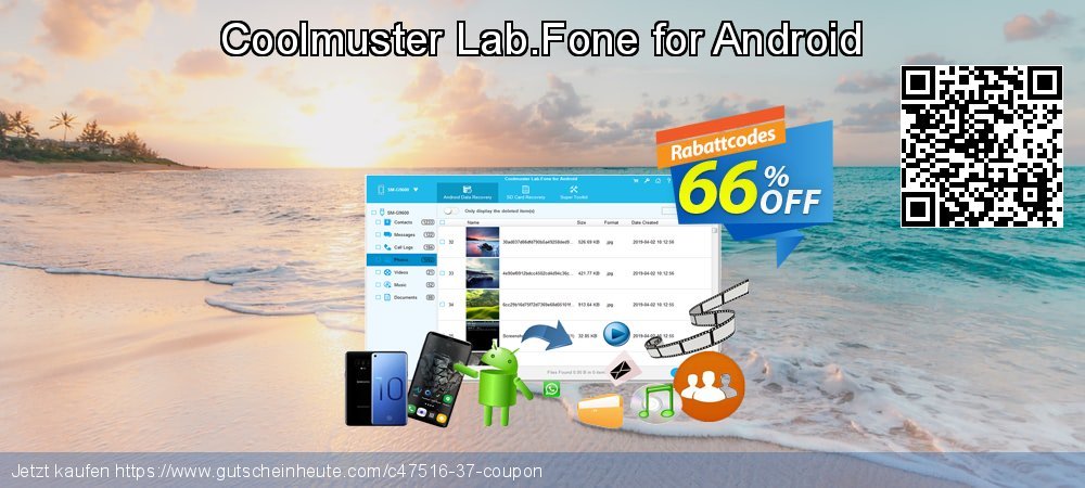 Coolmuster Lab.Fone for Android exklusiv Ermäßigung Bildschirmfoto