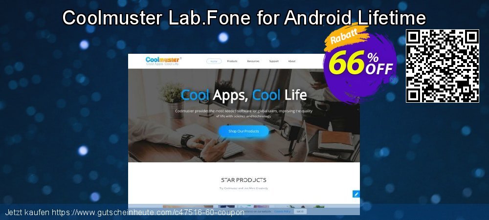 Coolmuster Lab.Fone for Android Lifetime aufregenden Preisnachlass Bildschirmfoto