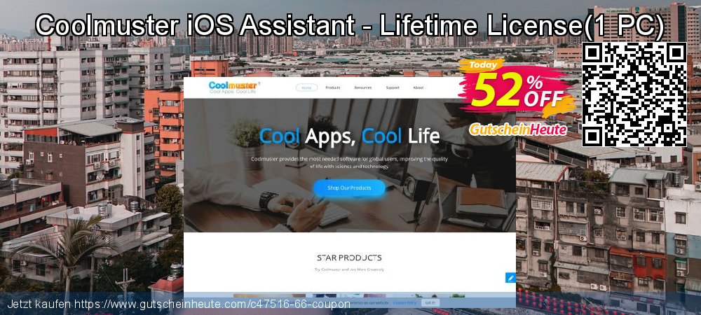 Coolmuster iOS Assistant - Lifetime License - 1 PC  genial Ermäßigungen Bildschirmfoto