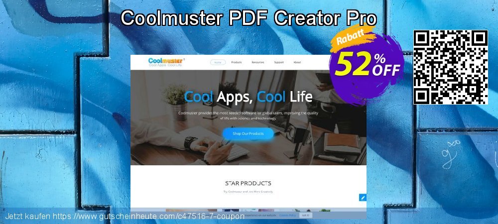 Coolmuster PDF Creator Pro atemberaubend Diskont Bildschirmfoto