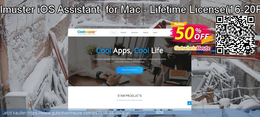 Coolmuster iOS Assistant  for Mac - Lifetime License - 16-20PCs  überraschend Angebote Bildschirmfoto
