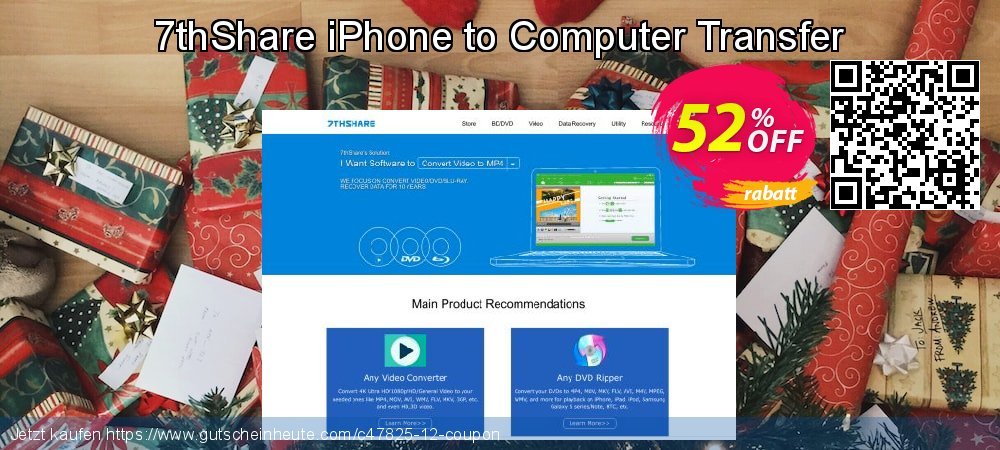 7thShare iPhone to Computer Transfer klasse Ausverkauf Bildschirmfoto