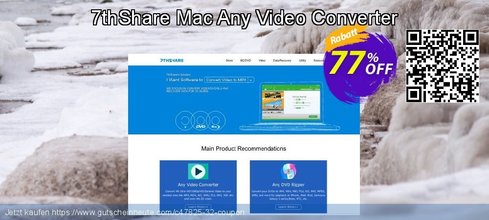 7thShare Mac Any Video Converter toll Preisnachlass Bildschirmfoto