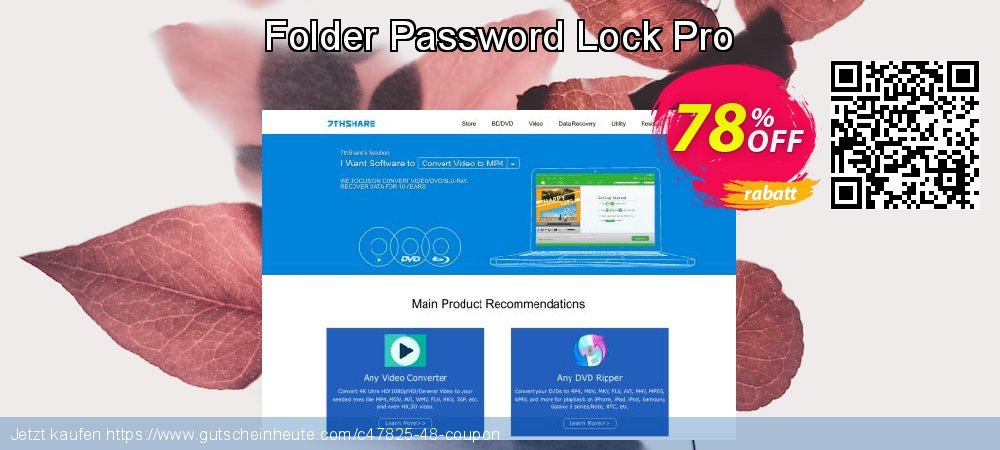 Folder Password Lock Pro besten Preisreduzierung Bildschirmfoto