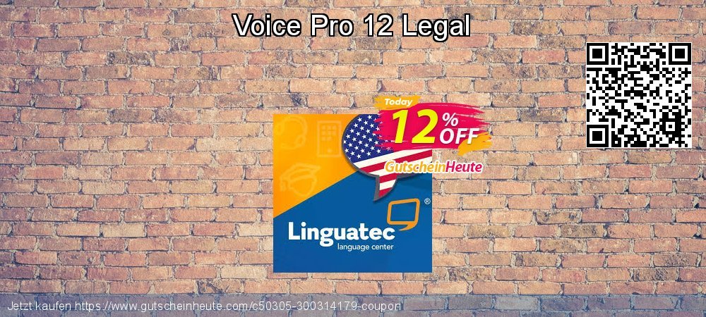 Voice Pro 12 Legal wundervoll Promotionsangebot Bildschirmfoto