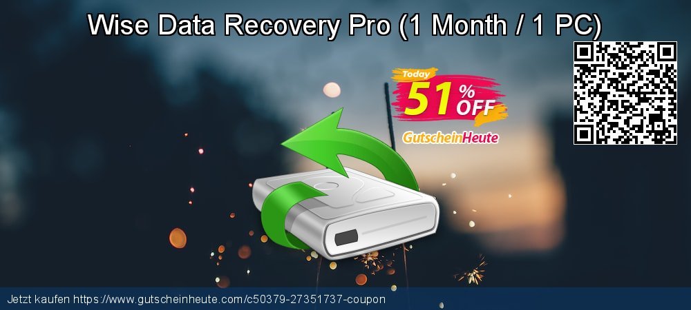 Wise Data Recovery Pro - 1 Month / 1 PC  großartig Ausverkauf Bildschirmfoto