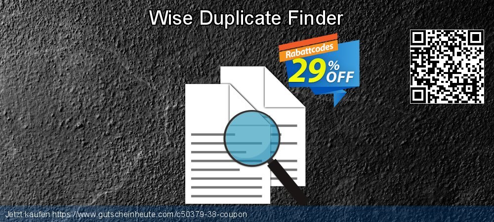 Wise Duplicate Finder überraschend Außendienst-Promotions Bildschirmfoto