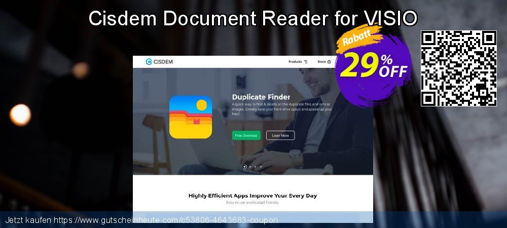 Cisdem Document Reader for VISIO besten Ermäßigung Bildschirmfoto