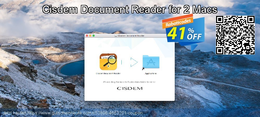 Cisdem Document Reader for 2 Macs umwerfende Ausverkauf Bildschirmfoto