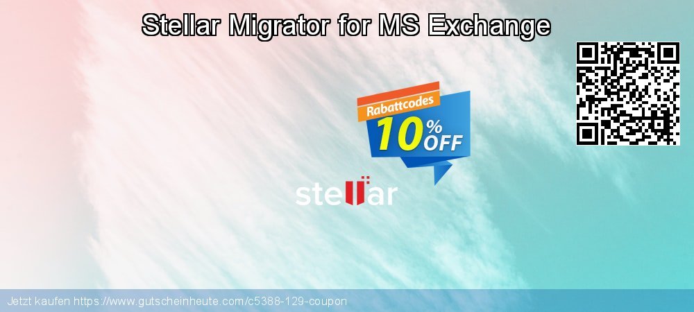 Stellar Migrator for MS Exchange klasse Ermäßigungen Bildschirmfoto
