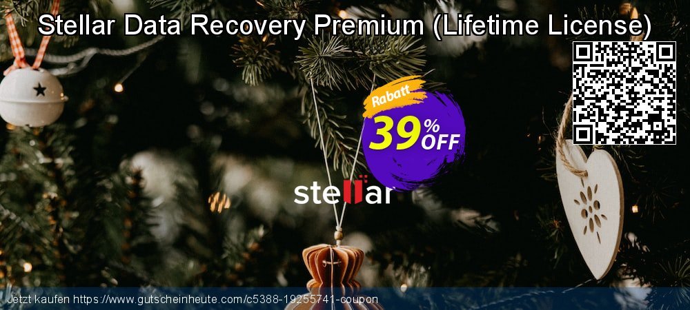 Stellar Data Recovery Premium - Lifetime License  toll Ermäßigungen Bildschirmfoto