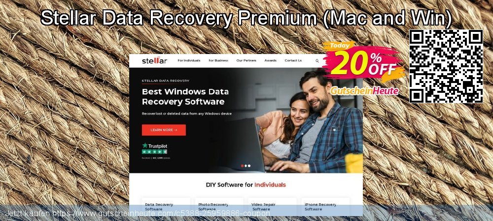 Stellar Data Recovery Premium - Mac and Win  wunderbar Disagio Bildschirmfoto