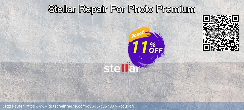 Stellar Repair For Photo Premium spitze Außendienst-Promotions Bildschirmfoto