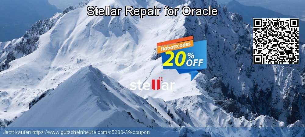Stellar Repair for Oracle fantastisch Preisreduzierung Bildschirmfoto