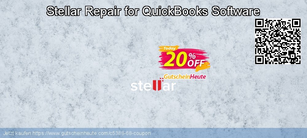 Stellar Repair for QuickBooks Software unglaublich Disagio Bildschirmfoto