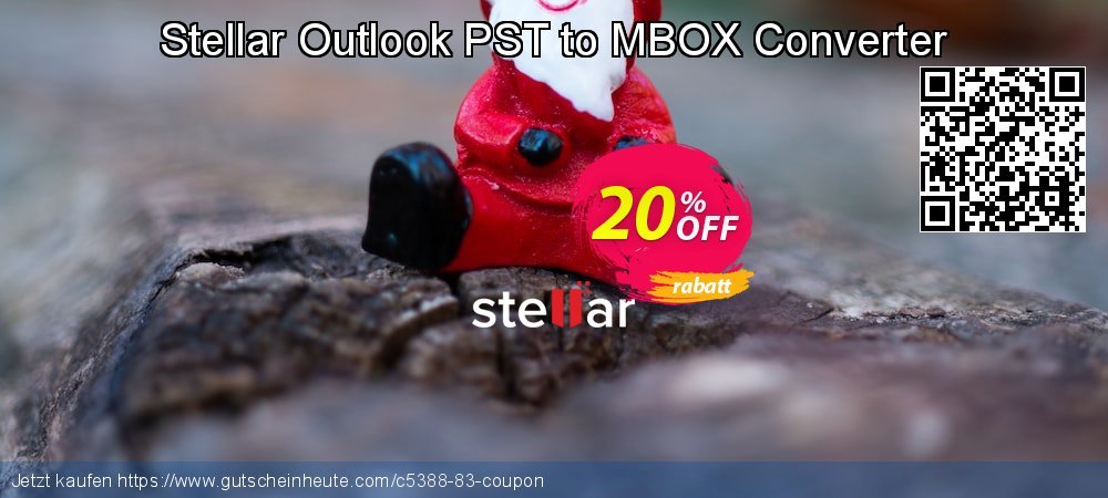 Stellar Outlook PST to MBOX Converter beeindruckend Nachlass Bildschirmfoto
