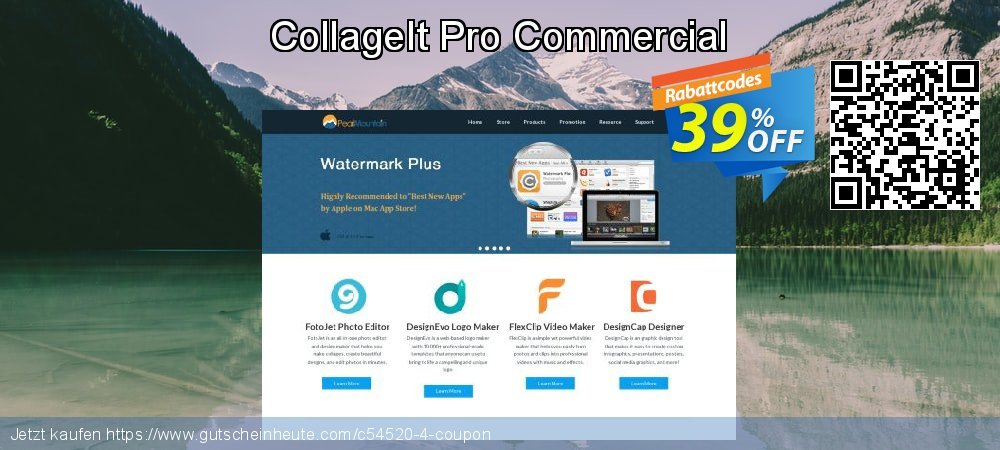 CollageIt Pro Commercial verwunderlich Preisnachlässe Bildschirmfoto