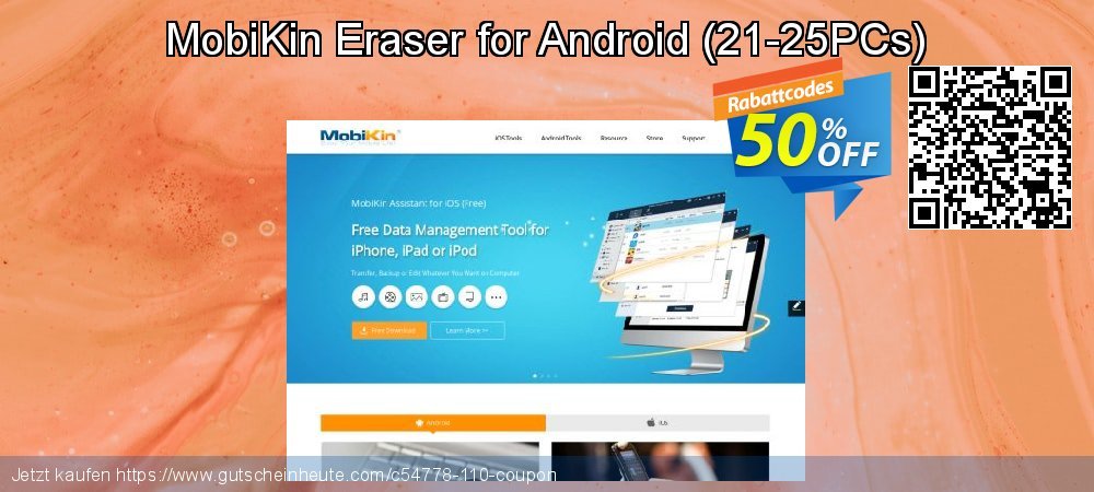 MobiKin Eraser for Android - 21-25PCs  Sonderangebote Ermäßigungen Bildschirmfoto