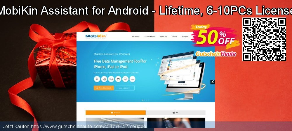 MobiKin Assistant for Android - Lifetime, 6-10PCs License klasse Verkaufsförderung Bildschirmfoto