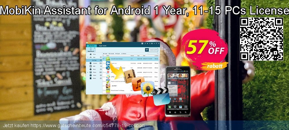 MobiKin Assistant for Android 1 Year, 11-15 PCs License erstaunlich Sale Aktionen Bildschirmfoto