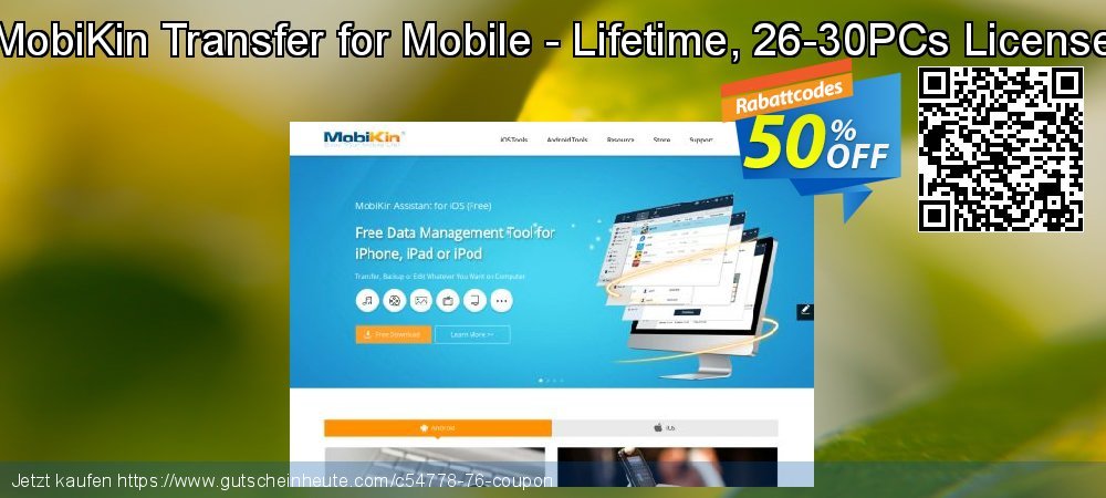 MobiKin Transfer for Mobile - Lifetime, 26-30PCs License uneingeschränkt Nachlass Bildschirmfoto