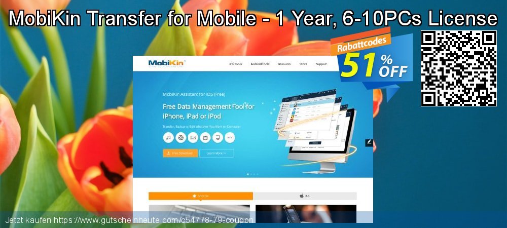 MobiKin Transfer for Mobile - 1 Year, 6-10PCs License besten Disagio Bildschirmfoto