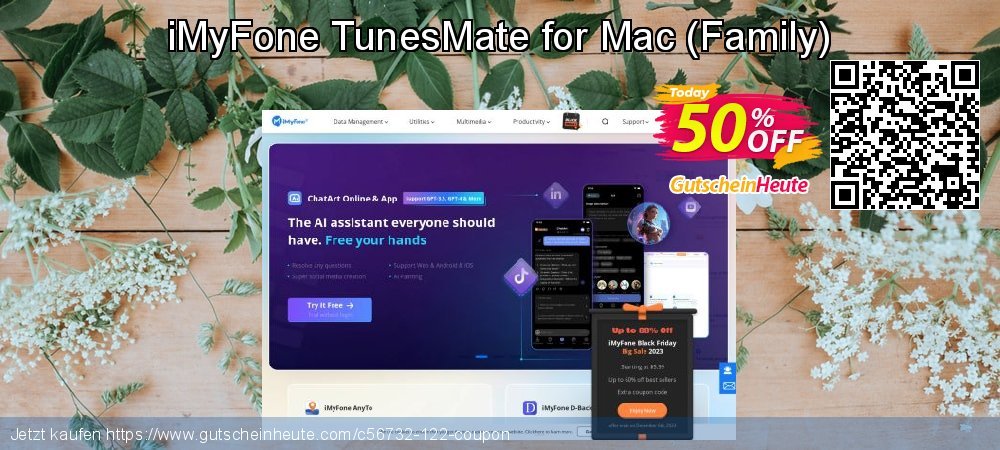 iMyFone TunesMate for Mac - Family  geniale Rabatt Bildschirmfoto
