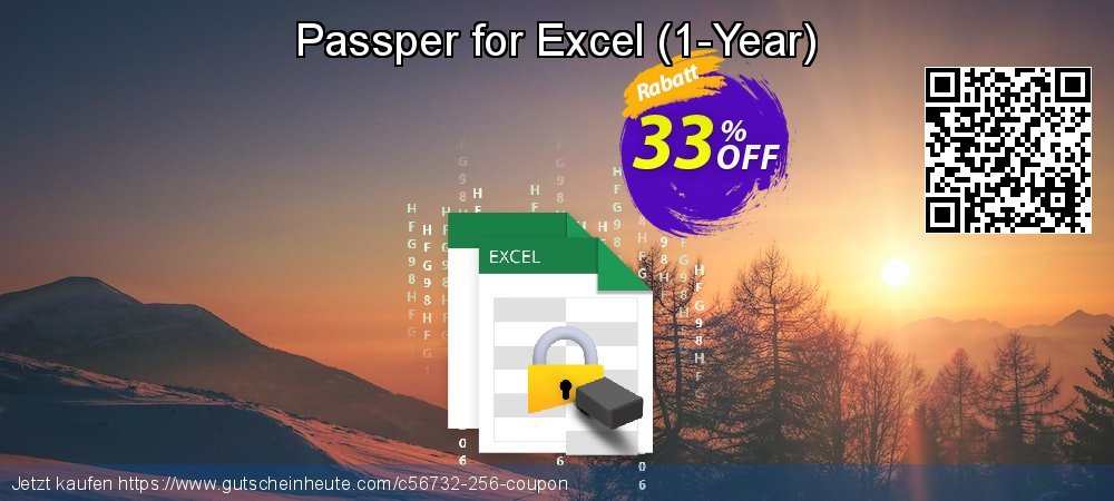 Passper for Excel - 1-Year  Sonderangebote Beförderung Bildschirmfoto