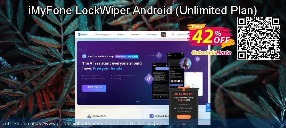 iMyFone LockWiper Android - Unlimited Plan  fantastisch Preisreduzierung Bildschirmfoto