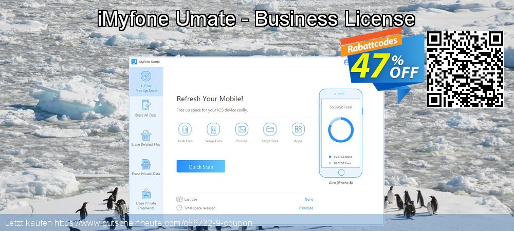iMyfone Umate - Business License wunderbar Außendienst-Promotions Bildschirmfoto