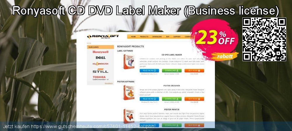 Ronyasoft CD DVD Label Maker - Business license  spitze Angebote Bildschirmfoto