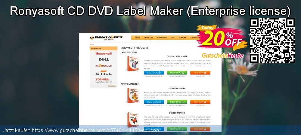 Ronyasoft CD DVD Label Maker - Enterprise license  klasse Promotionsangebot Bildschirmfoto