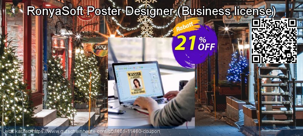 RonyaSoft Poster Designer - Business license  erstaunlich Außendienst-Promotions Bildschirmfoto