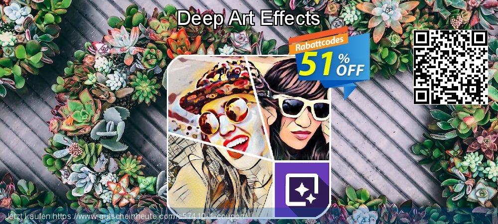 Deep Art Effects geniale Preisnachlässe Bildschirmfoto