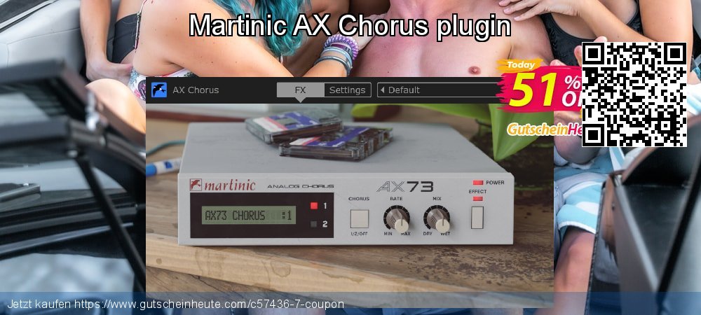 Martinic AX Chorus plugin wunderbar Ausverkauf Bildschirmfoto