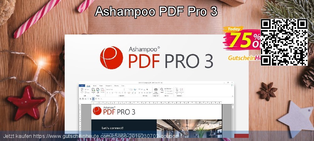 Ashampoo PDF Pro 3 umwerfende Ermäßigungen Bildschirmfoto