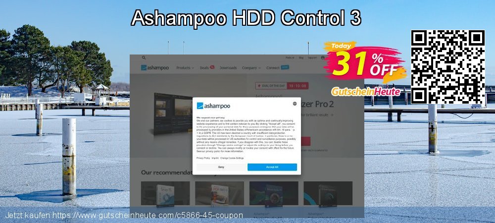 Ashampoo HDD Control 3 wunderschön Beförderung Bildschirmfoto
