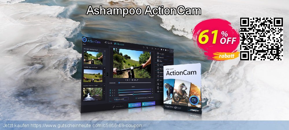 Ashampoo ActionCam überraschend Ermäßigungen Bildschirmfoto