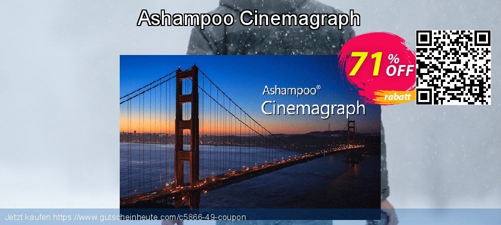 Ashampoo Cinemagraph formidable Preisnachlässe Bildschirmfoto