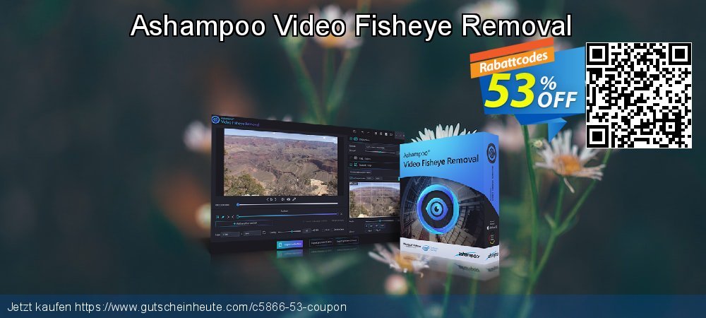 Ashampoo Video Fisheye Removal beeindruckend Diskont Bildschirmfoto