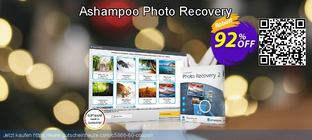 Ashampoo Photo Recovery genial Preisnachlass Bildschirmfoto