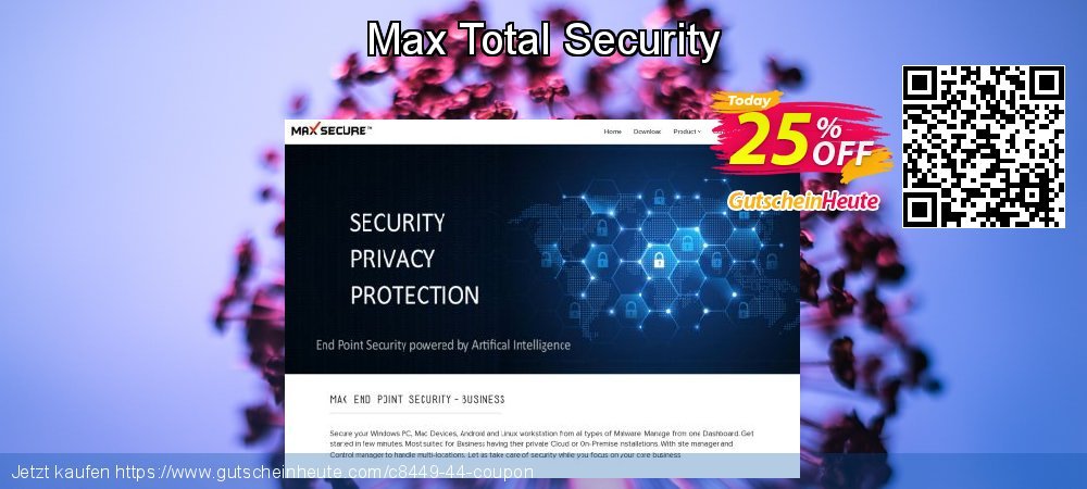 Max Total Security Exzellent Sale Aktionen Bildschirmfoto