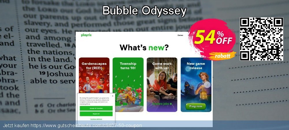 Bubble Odyssey Sonderangebote Ausverkauf Bildschirmfoto