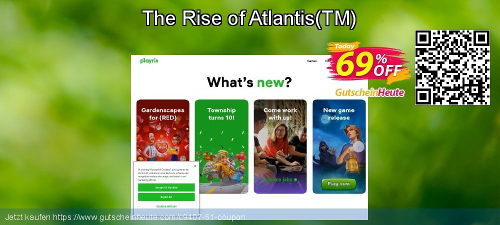 The Rise of Atlantis - TM  erstaunlich Außendienst-Promotions Bildschirmfoto