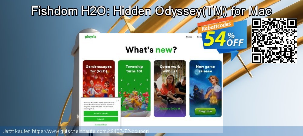 Fishdom H2O: Hidden Odyssey - TM for Mac aufregende Beförderung Bildschirmfoto